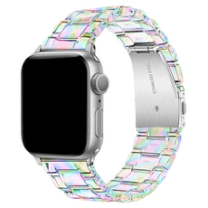 MOHARLAB Apple Watch 透明壓克力錶帶, 1個, 02 極光