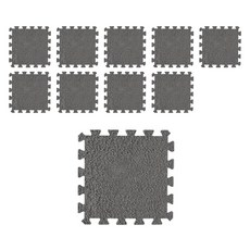DING DONG PET 寵物拼圖地墊, 10個, 灰色