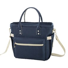 Lianmade 野餐保冷袋, 1個, 寶藍色