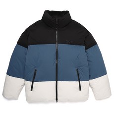 BCC 寬版蓬鬆拼色鴨絨外套 1BYPAW1917