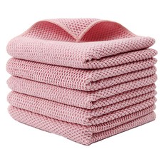 씨오브비 물자국 없는 극세사 다용도 주방행주, 5개