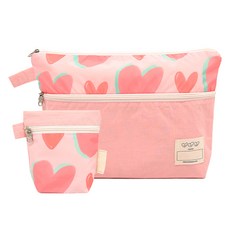 semoms Pokey 雙面防水尿布包 + 迷你包套組, 玫瑰