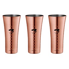 Haroro Yamano Rose 304不鏽鋼錘紋杯, 3個