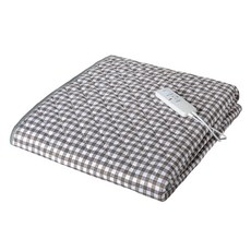 이한일 코지체크 탄소 침대용 AI 카본 전기매트, 그레이, 싱글(110 x 200 cm)