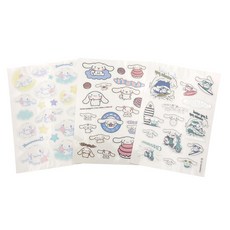 beautyhome 三麗鷗大耳狗紋身貼紙3件組, 1套, 混合色