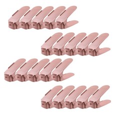 Hon&Ever寬鞋子收納架, 粉色, 20個