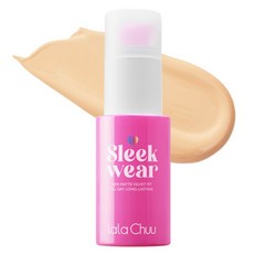 lala Chuu Sleek Wear 粉底液 30g, 03 裸米色, 1個
