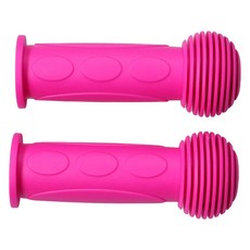 MUANU 兒童滑板車手把, 亮粉紅色, 2個