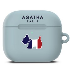AGATHA 璦嘉莎 基本硬殼AirPods 3代保護殼, 單一商品, 1個, 天空藍