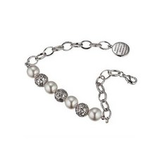 코스모폴리탄 여성용 고급 데일리 주얼리 골드실버 두줄 디자이너 심플 체인 뱅글 레이어드 팔찌 CPJ1310B