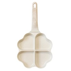 IH電磁爐適用 萊姆橄欖 Arista 愛心4格煎鍋, 19.2cm, 1個