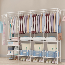 비투윈 빈벅 홈데코 스탠드형 옷걸이 행거, 화이트