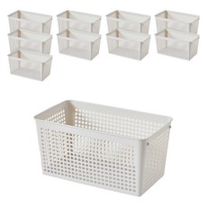 브리다 국내 제조 팬트리바구니 2호, 쿨그레이, 10개