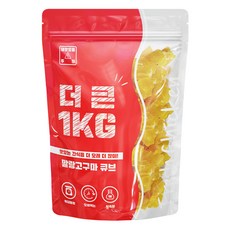 이수펫 강아지 더큰 간식, 말랑고구마큐브, 1kg, 1개 말랑고구마큐브, 1kg, 1개