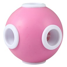 Kingsroad 濾淨清潔洗衣球 六孔毛球, 1個, 粉紅色