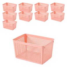 브리다 국내 제조 펜트리바구니 1호, 코랄, 10개