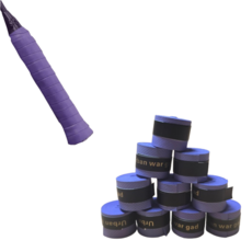 올어바웃하나 스포츠 라켓 그립 손잡이 테이프, 퍼플, 10개