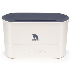 moz 瑞典駝鹿 療癒火焰複合式加濕器, 象牙白, DMH-2500L