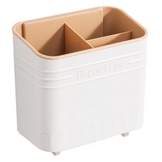 Mother Btti 壁掛式瀝水餐具筒 AE20561, 白色, 1個