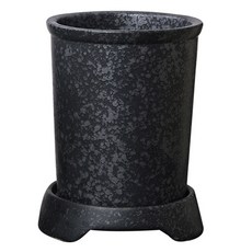 마더브띠 세련된 화분모양 수저통 12 x 15 cm AE20520, 5번패턴, 1개