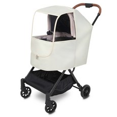 ManitoPet 狗狗推車通用防風罩, 奶油色, 1個