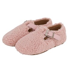 balsori Baby Jam 兒童搭扣毛球樂福鞋