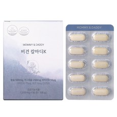 MOMMY&DADDY 素食鈣鎂D K 108g, 90顆, 1個