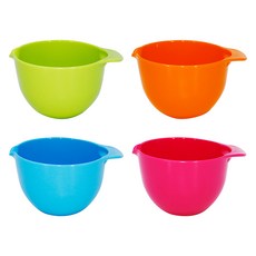 appety 計量迷你碗4件組 200ml, 1套, 粉紅色, 橘色, 藍色, 綠色