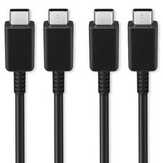 unboxing 三星相容 C to C 超高速充電線 Galaxy PD Type, 2m, 黑色, 2個