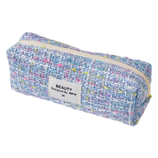 特別商店 奢華大容量鉛筆盒 收納包, 1個, 藍色