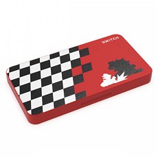 任天堂 Switch 遊戲卡匣 魔女收納盒 24格, 紅色 + 黑色, 單一商品, 1個