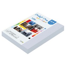 paperculture Print Pro 彩色影印紙 120g No 19 迷霧藍 160張, A4, 1個