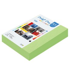 paperculture Print Pro 彩色影印紙 120g No 12 綠色 320p, 1個, A5