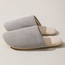 알럽홈 포커스 미끄럼방지 홈 슬리퍼, 그레이, 1개