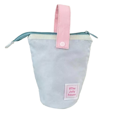 特別商店 大容量帆布直立式鉛筆盒收納包, 藍莓, 1個