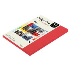 paperculture Print Pro 彩色影印紙 No 29 紅色, 125個, A3