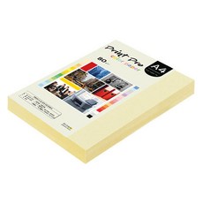 paperculture Print Pro 彩色影印紙 No 01 檸檬黃, A4, 250張