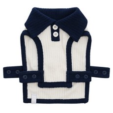 Montie寵物雲朵披肩針織衣, Ivory, 1個