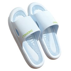 언헤브 여성용 깔끔 편안 지압 슬리퍼