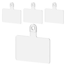 SPACE SHIELD 高級智慧型手機 手機殼 掛繩墊片, 不透明, 4個