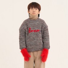 Kurnar 兒童 Paul 混色針織衫