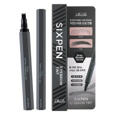 리르 식스펜 아이브로우 틴트 1.5g, 1개, 01 그레이브라운