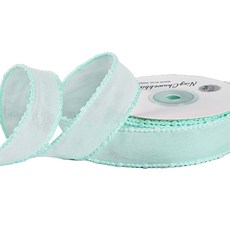 길그리 버블 엣지 선물 포장 리본, 07 민트, 1개, 9m