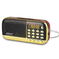 프루그 휴대용 효도 라디오, 골드, B-836