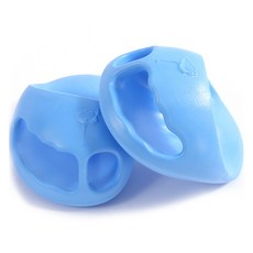 marketpia 成人舞蹈練習用品 平衡練習芭蕾足墊組, 藍色