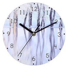 그래다다 유럽 스타일 감성 인테리어 무소음 벽시계, Type 3