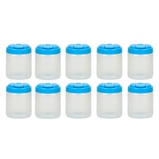 리빙패밀리 물병, 혼합색상, 0.5L, 10개