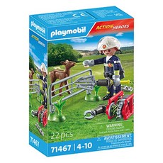 Playmobil 摩比人 動物救援行動公仔組 71467, 1套