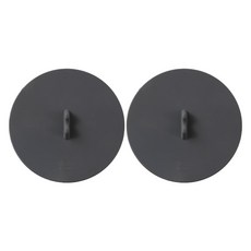 矽膠馬克杯蓋, 2個, 黑色