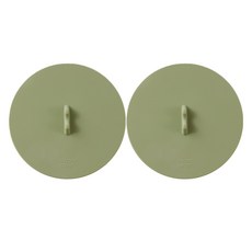 矽膠馬克杯蓋, 2個, 綠色